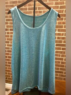 3 for $16. Like New/NWOT Real Essentials Gray Racerback Tanktop